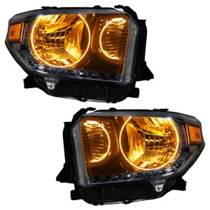 Toyota Tundra Headlight Assembly - ORACLE Lighting - Dual Halo Kit - ColorSHIFT w/ BC1 Controller - `14-`17